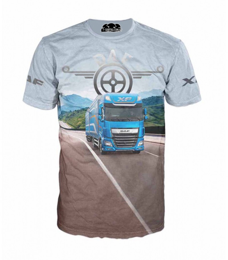 Тениска с камион DAF