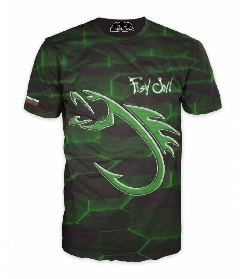 Mъжка риболовна тениска Fish On