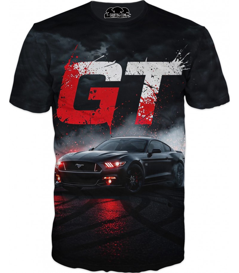Ford Mustang GT - червена