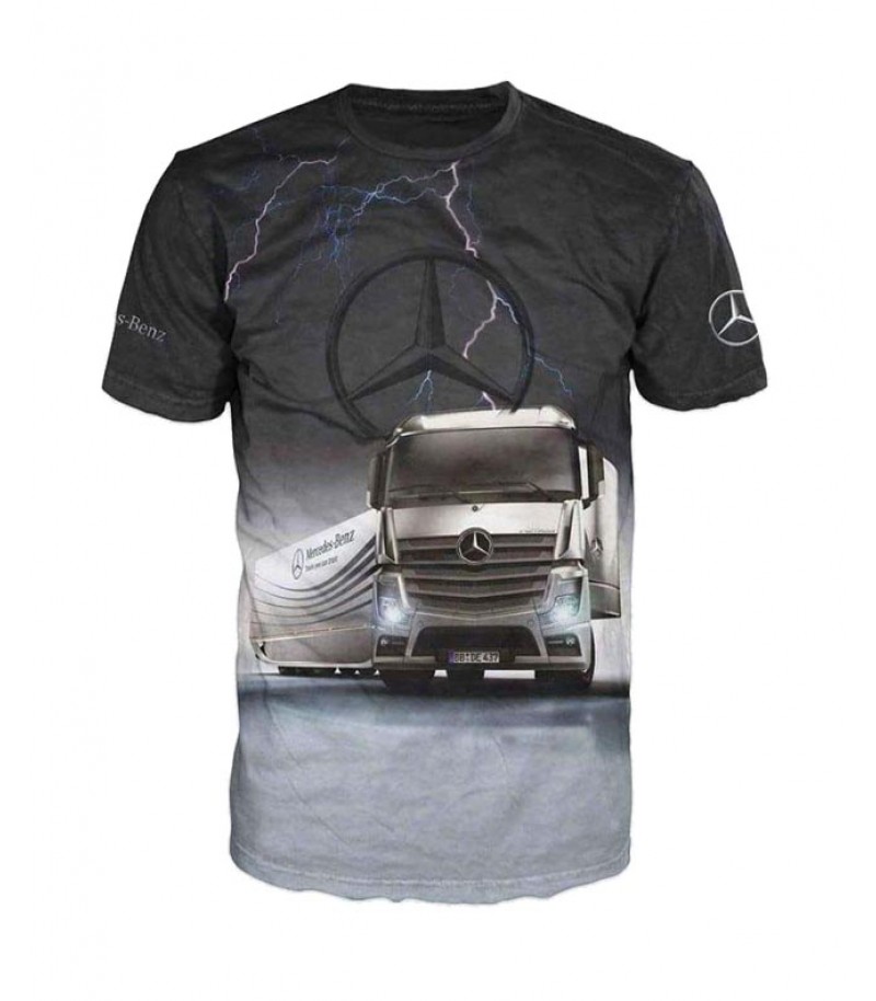 Тениска с камион Mercedes-Benz