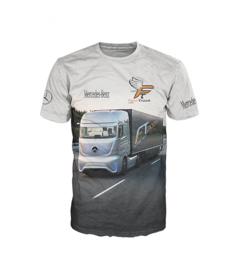 Тениска с камион Mercedes-benz FAST