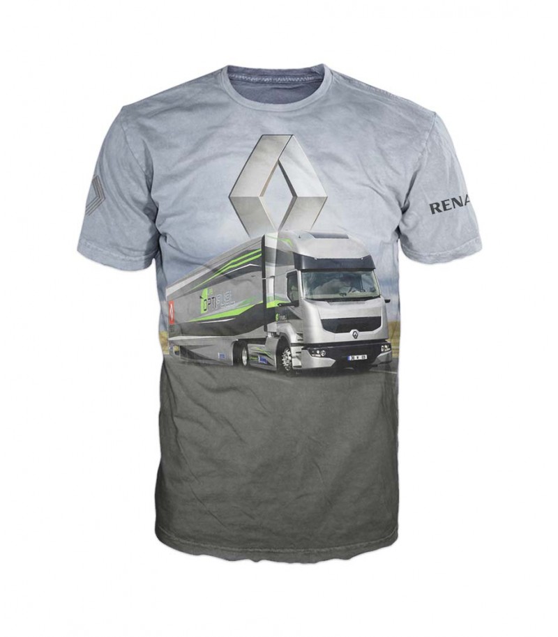 Тениска с камион Renault