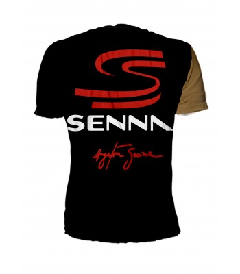 ТЕНИСКА С  ИЗОБРАЖЕНИЕ НА AYRTON SENNA ТHE LEGEND