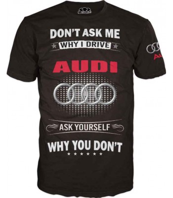 Тениска на Audi с емблема