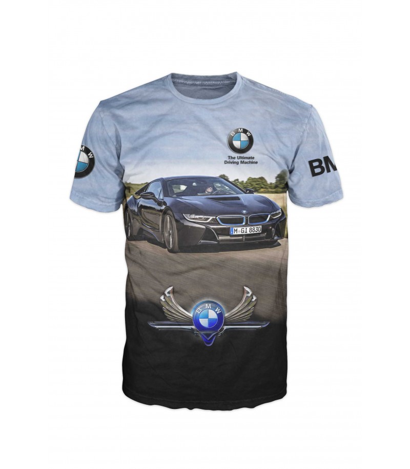 Тениска с кола BMW new