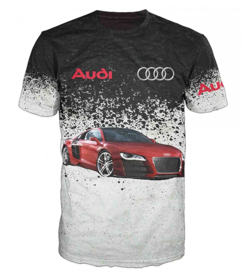 Тениска с кола AUDI